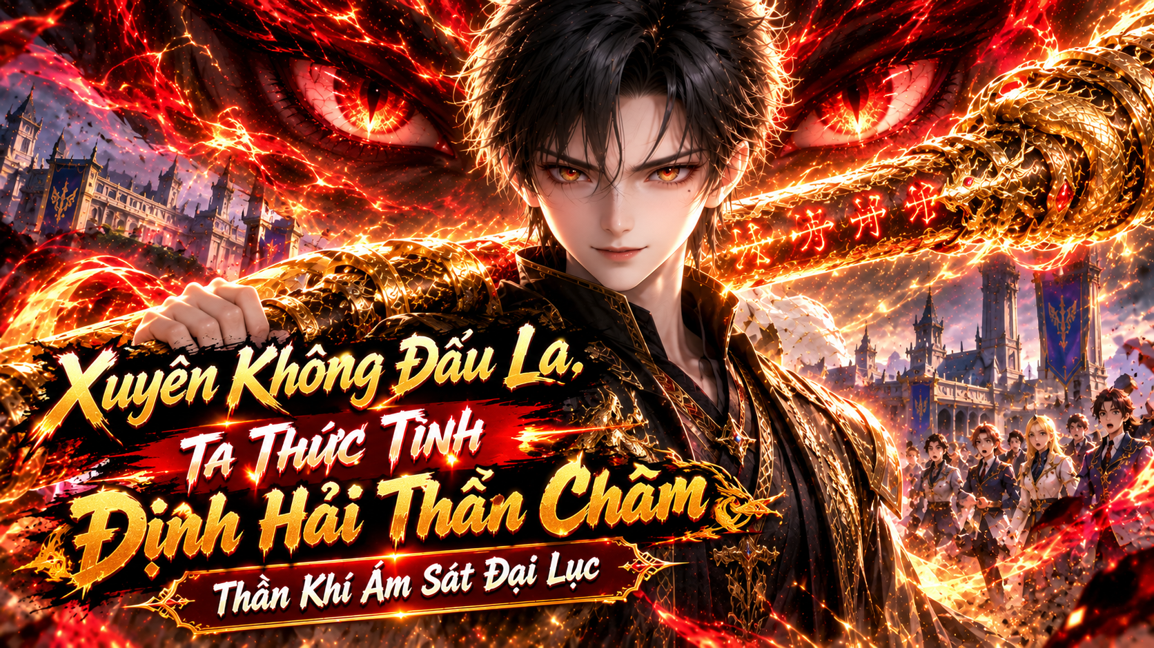 Xuyên Không Đấu La, Ta Thức Tỉnh Định Hải Thần Châm Thần Khí Ám Sát Đại Lục thumbnail