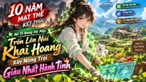 10 Năm Mạt Thế Kết Thúc Nữ Dị Năng Trốn Lên Núi Khai Hoang Xây Nông Trại Giàu Nhất Hành Tinh cover