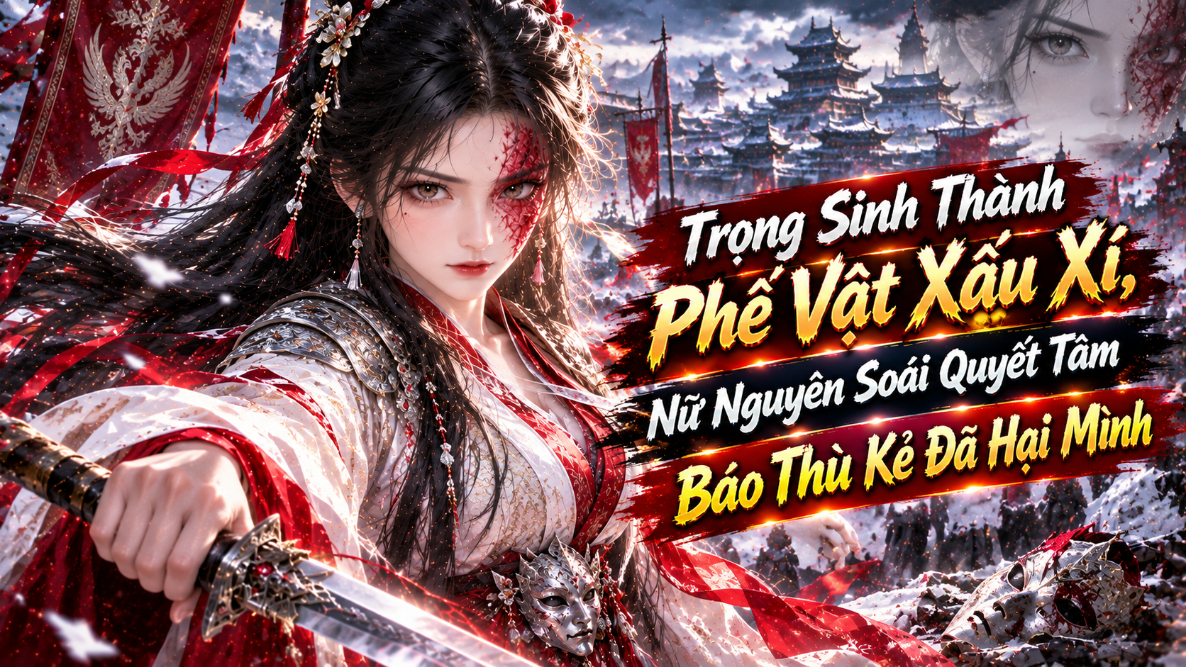 Trọng Sinh Thành Phế Vật Xấu Xí, Nữ Nguyên Soái Quyết Tâm Báo Thù Kẻ Đã Hại Mình thumbnail