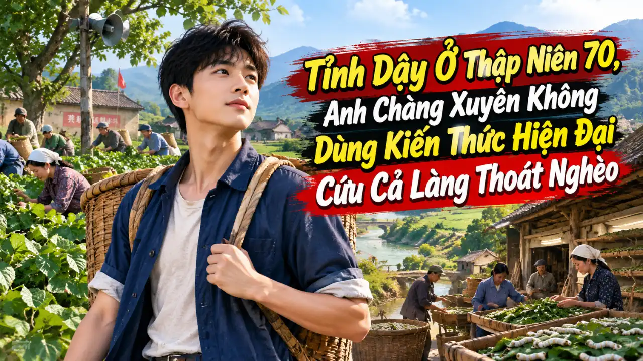 Tỉnh Dậy Ở Thập Niên 70, Anh Chàng Xuyên Không Dùng Kiến Thức Hiện Đại Cứu Cả Làng Thoát Nghèo