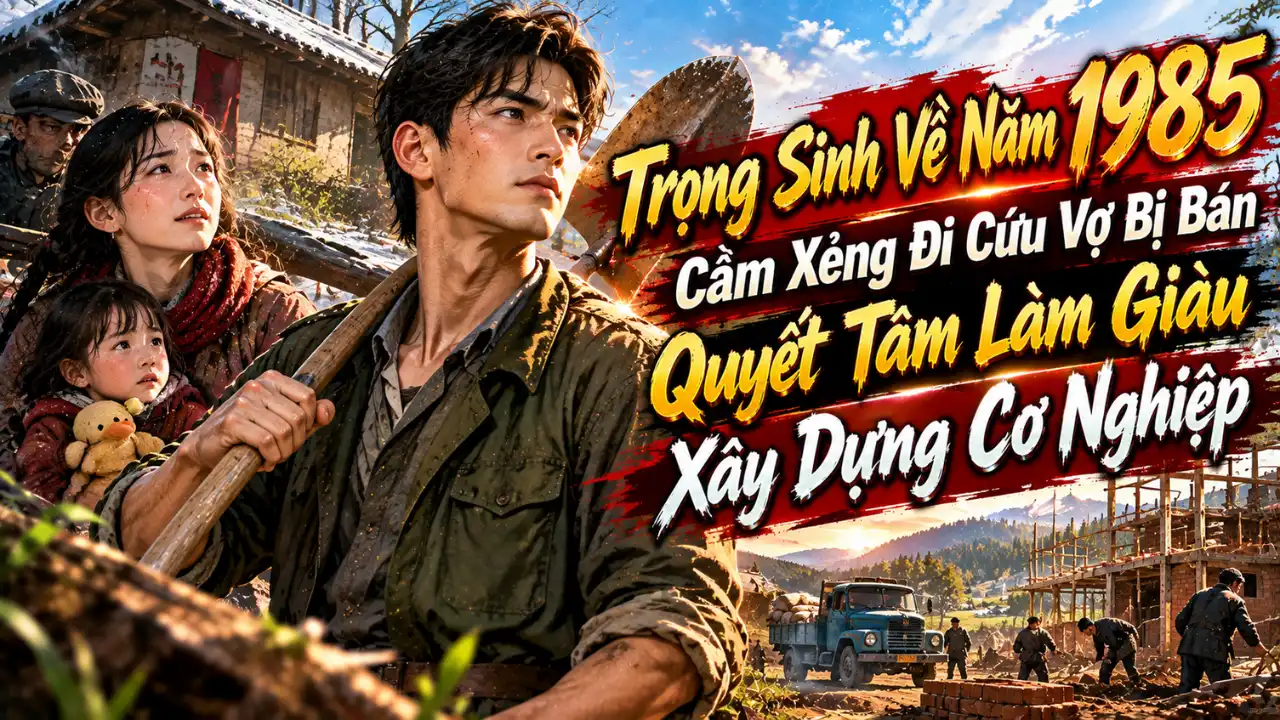 Trọng Sinh Về Năm 1985 Cầm Xẻng Đi Cứu Vợ Bị Bán, Quyết Tâm Làm Giàu Xây Dựng Cơ Nghiệp thumbnail
