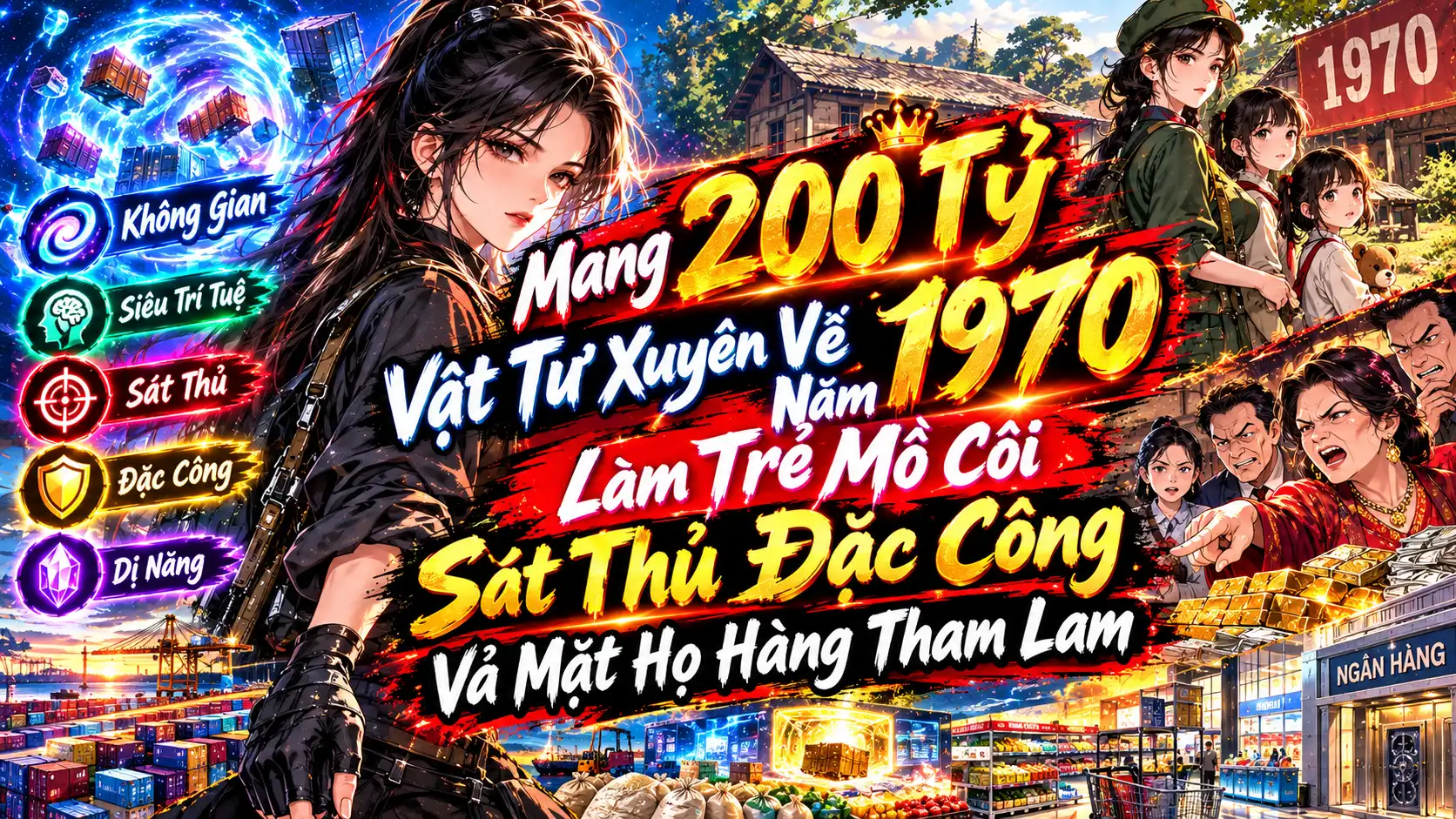 Lấy Sạch Kho Vũ Khí Tiểu Thư Trọng Sinh Mang Theo Không Gian Đi Tìm Trúc Mã Cứu Sống Cả Đội Quân thumbnail