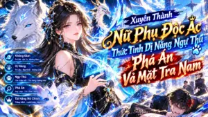 Xuyên Thành Nữ Phụ Độc Ác Thức Tỉnh Dị Năng Ngự Thú Phá Án Vả Mặt Tra Nam cover
