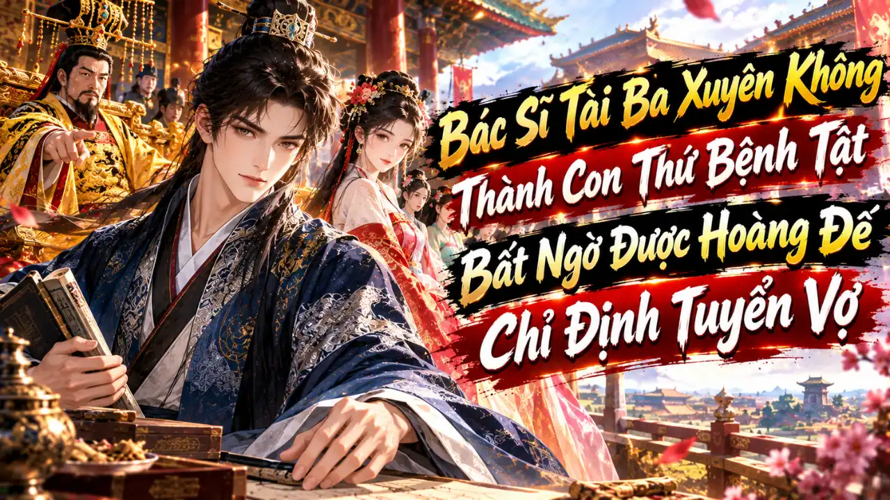 Bác Sĩ Tài Ba Xuyên Không Thành Con Thứ Bệnh Tật Bất Ngờ Được Hoàng Đế Chỉ Định Tuyển Vợ thumbnail