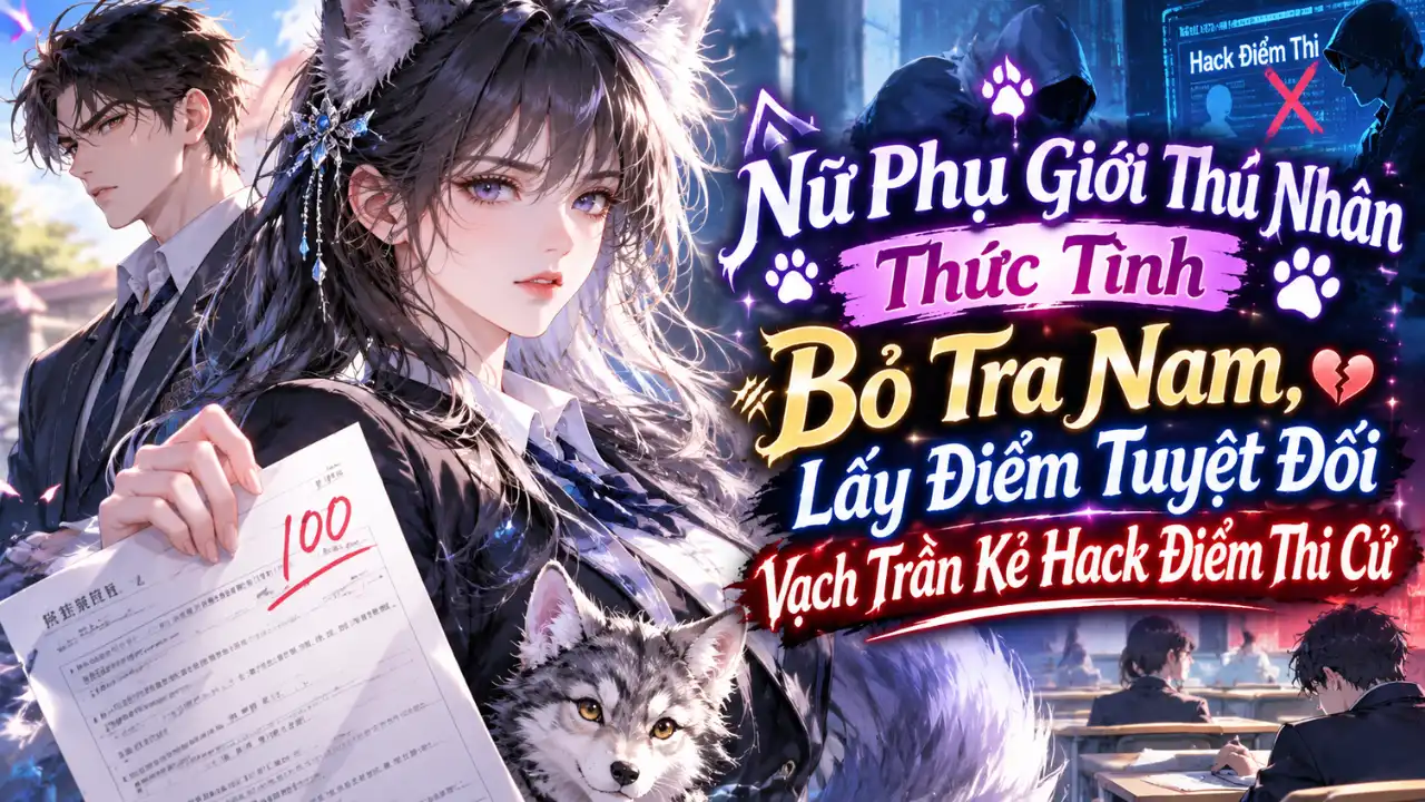 Nữ Phụ Giới Thú Nhân Thức Tỉnh, Bỏ Tra Nam, Lấy Điểm Tuyệt Đối Vạch Trần Kẻ Hack Điểm Thi Cử thumbnail